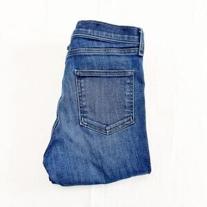 Veronica Beard Carolyn 10" Baby Boot Midnight J0720003 Dark Denim Jeans Size 26